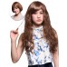 Wigs2you 半假髪 女士假髪長卷髪 蓬松半假髪梨花頭 大波浪中分長卷髪逼真假髪HW-007~Ash Brown